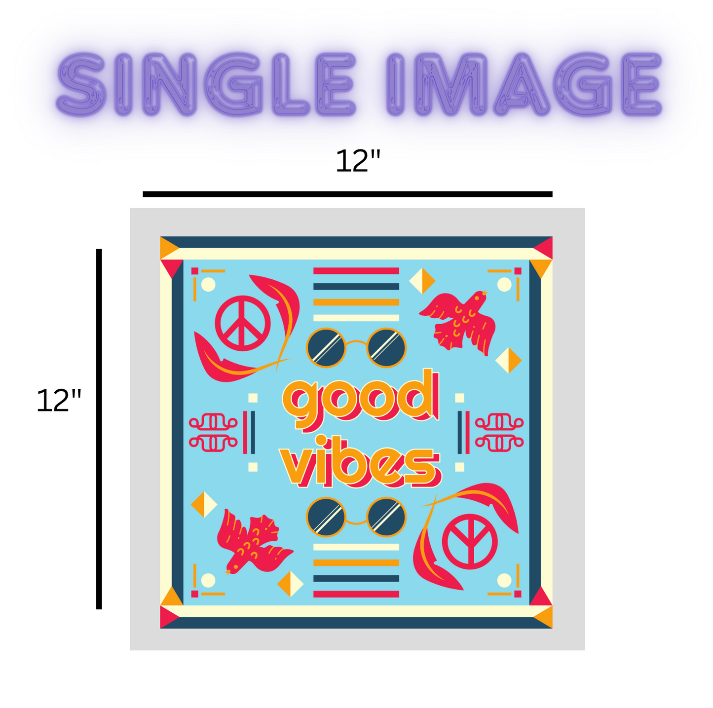 Single Image DTF Sheet